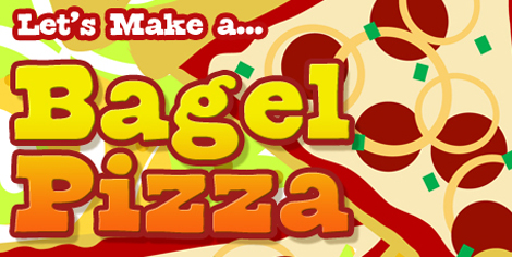 bagel pizza