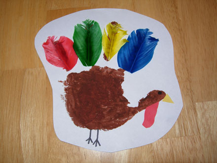Hand Print Turkey